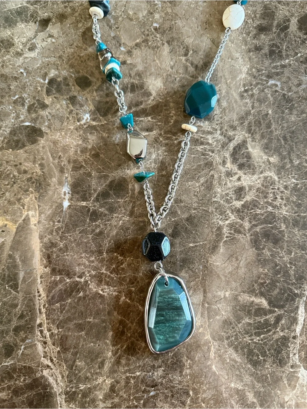 Chico’s Long Statement Necklace